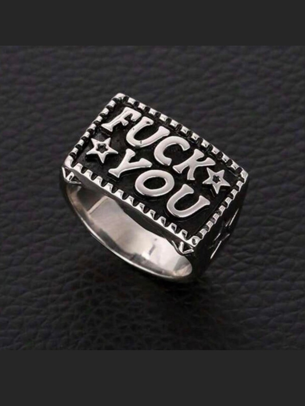 Hand Crafted Silver Tone Men’s Ring Sz 11